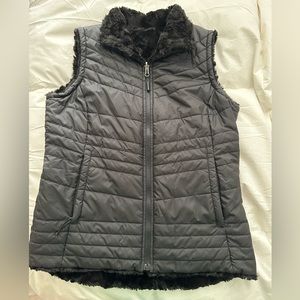 Black North Face Vest
